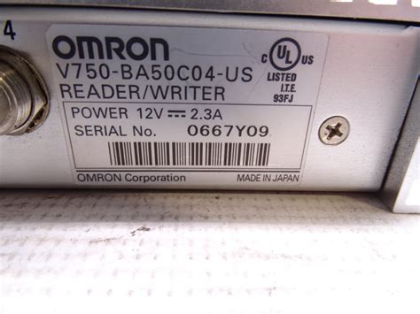 omron v750 rfid reader|Omron: V750 Gen 2 Reader .